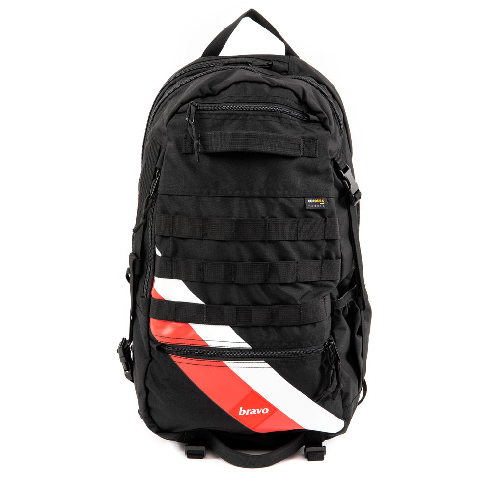 FOXTROT BLOCK II (CORDURA / BLACK / STRIPES) - Bravo Company