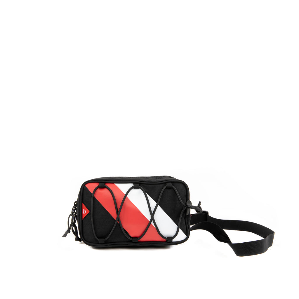 KILO BLOCK I (CORDURA / BLACK / STRIPES) - Bravo Company